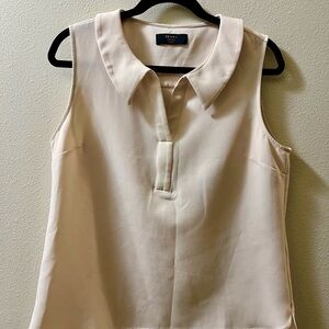 Brass Light Blush Sleeveless Top